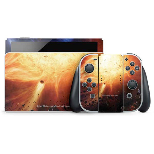 StockTrek Binary System Orbiting near a Black Hole Nintendo Switch OLED (2021) Skin